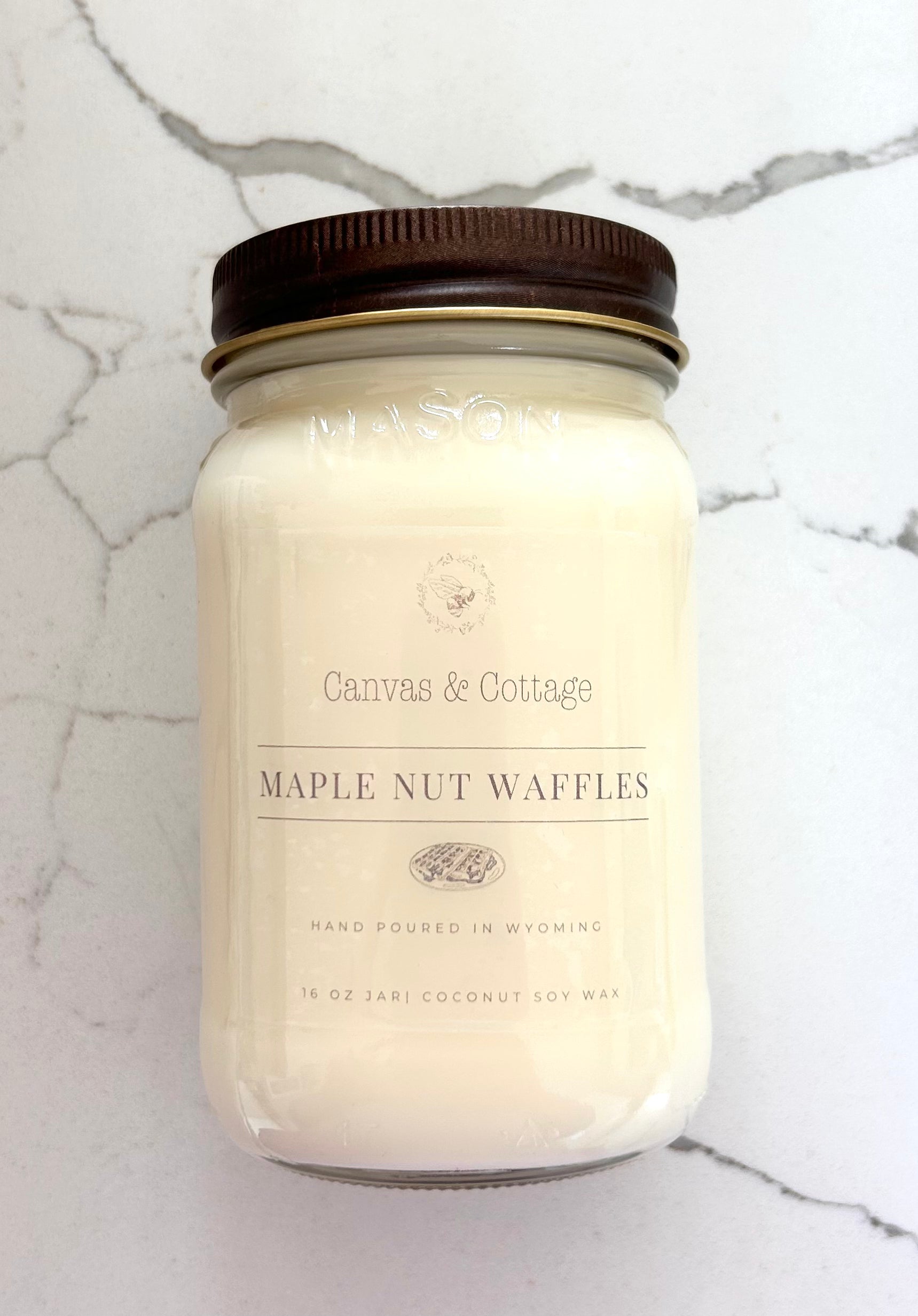 Maple Nut Waffles